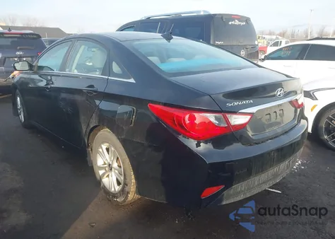 2014 Hyundai Sonata Gls из США, поврежденный, VIN 5NPEB4AC5EH908115